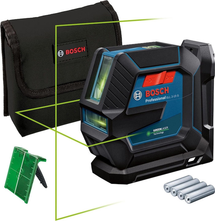 Pila, Piastra di puntamento laser, Borsa, Supporto universale