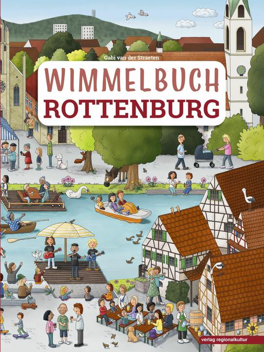Immagine prodotto Wimmelbuch Rottenburg (Tedesco, Città di Rottenburg, van der Straeten Gabi, 2024)