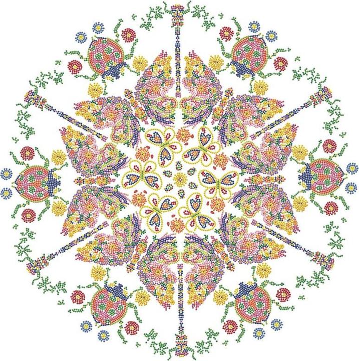 Immagine prodotto Diamond Dotz Giardino caleidoscopio 62 x 62 cm