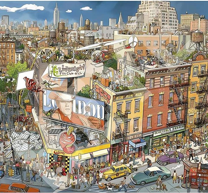 Produktbild Heye Superhero Movie Triangular (2000 Teile)