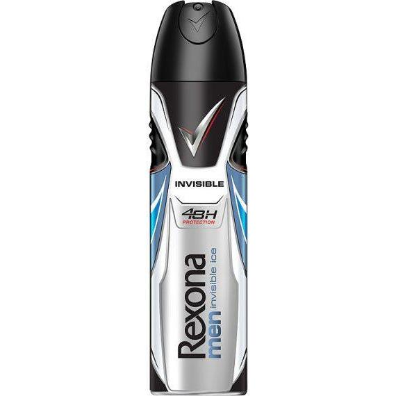 Rexona, Deodorants, Motion Sense Invisible Men Deo Ijsfris (Spuit, 150 ml)
