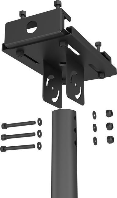 Image du produit Multibrackets Pince pour poutre en T, métal, système Pro, max 90kg