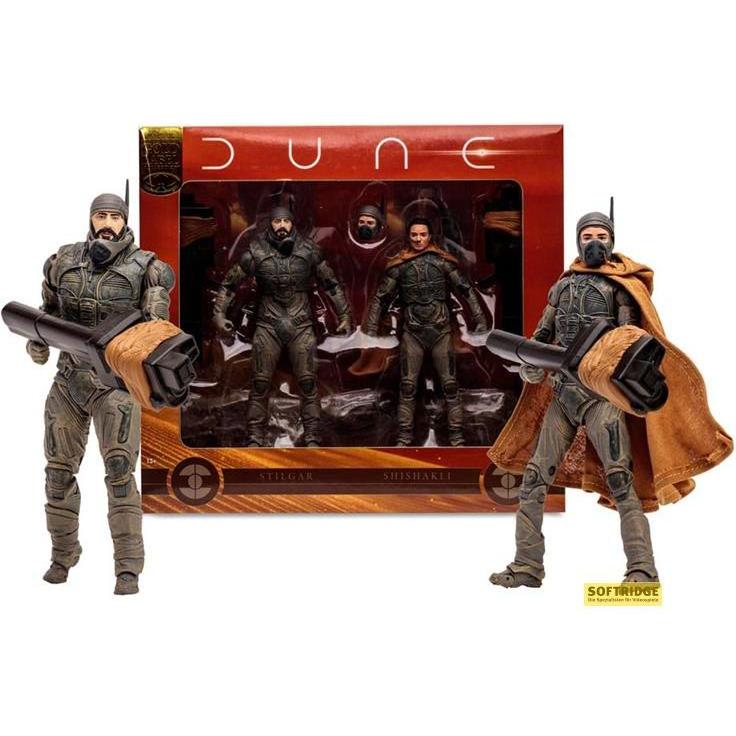 Thumbnail - McFarlane Dune: Teil 2 Actionfiguren 2er-Pack Stilgar & Shishakli (Gold Label) 18 cm