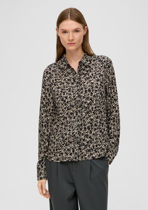 Image du produit s.Oliver Bluse Hemdbluse aus Viskose (34)
