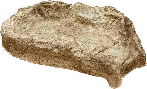 Actual product image Koi-Breeder Watercourse bowl curve left made of GRP