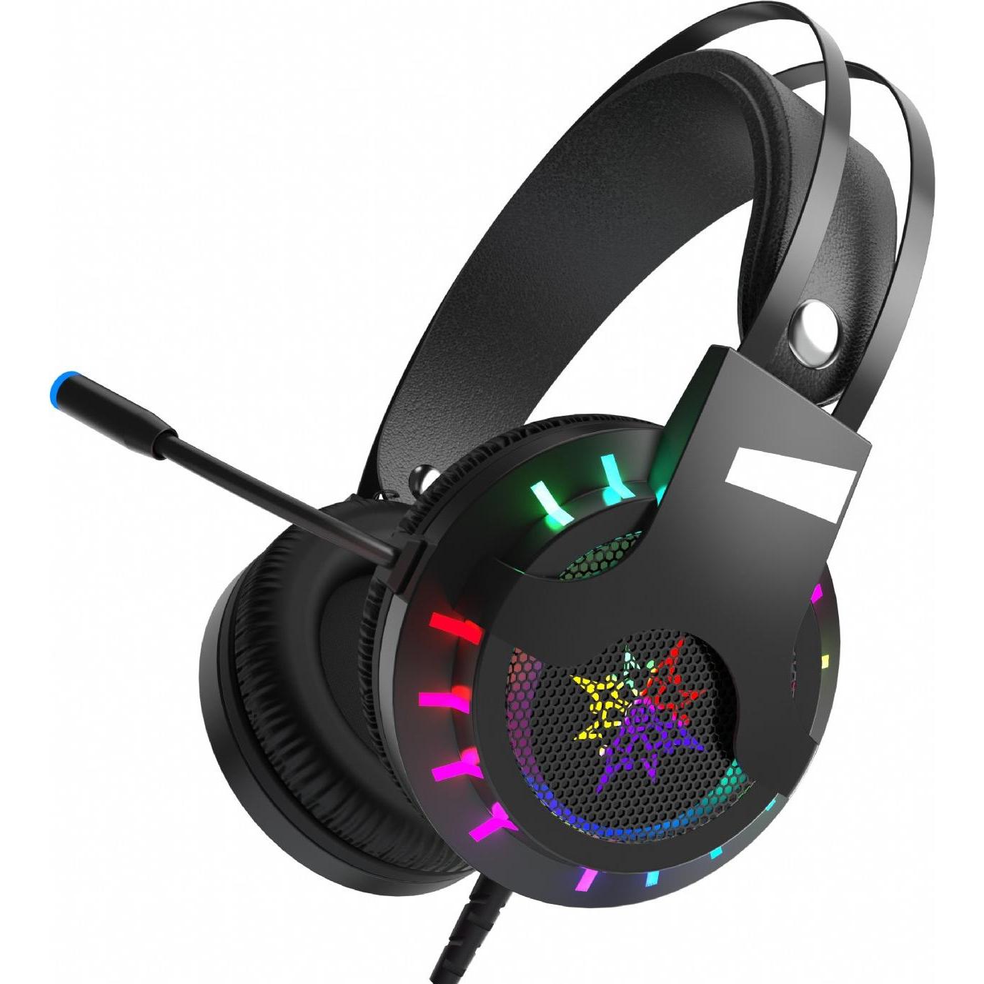 Inca Lapetos Series 7.1 Surround Gaming Headset RGB Led Functional Control Vibration (Kabelgebunden), Gaming Headset, Sc...