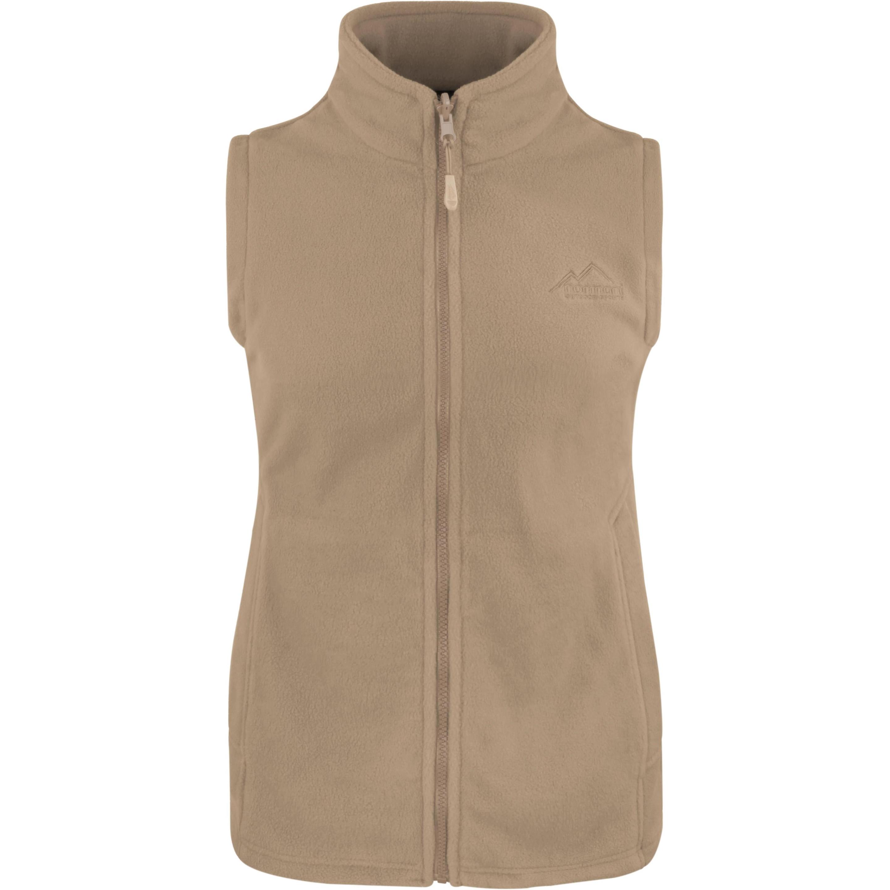 Thumbnail - Normani, Damen, Weste, Damen Fleeceweste Jovik - 1303, Beige, (S)