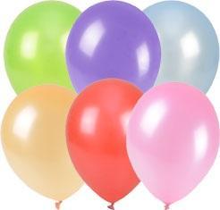 Actual product image Arpex Metallisierte Luftballons 25 cm 6 Stk (6 x)