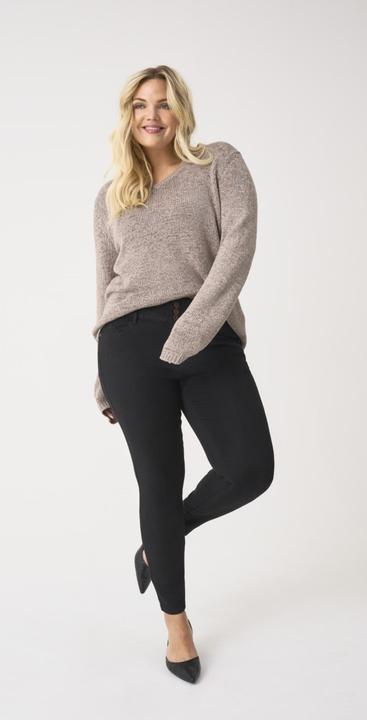 Actual product image Only Curvy CARAnna hw ankle skinny fit jeans (W46/L32)