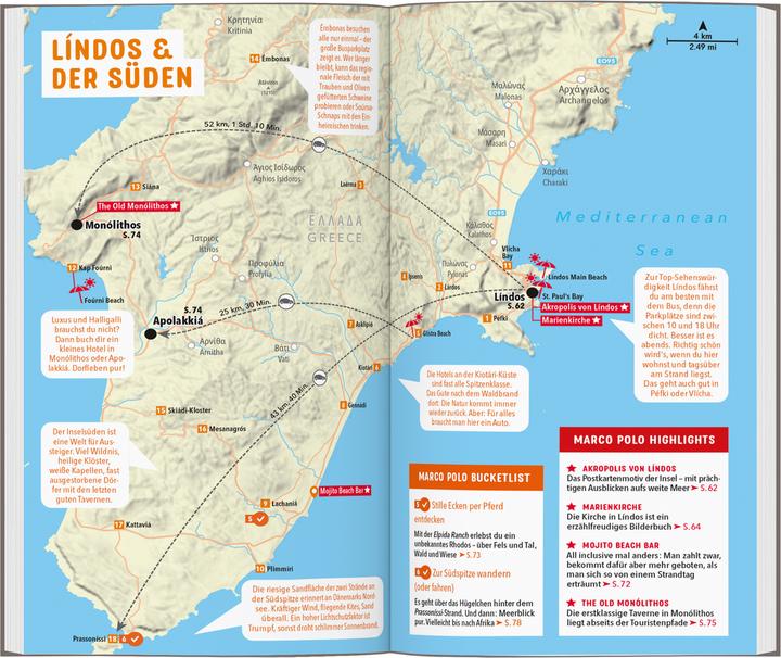 Actual product image Reiseführer Rhodos (German, Hans E. Latzke, Klaus Bötig, 2025)