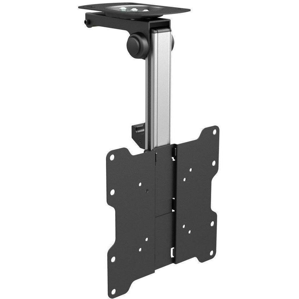 PureMounts Pm-Slope-37 (Muro, 37", 20 kg), Supporto da parete TV, Nero, Argento