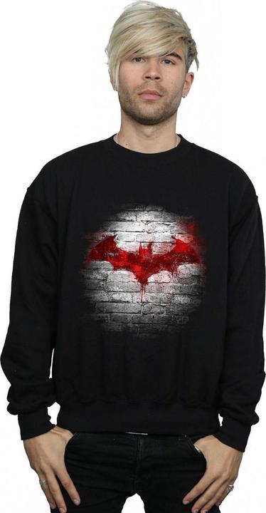 Produktbild Batman Logo Wand Baumwolle Sweatshirt (S)