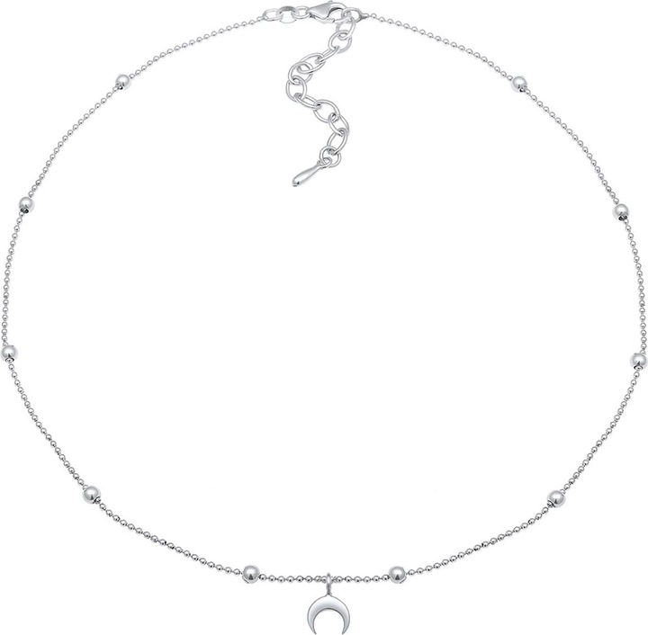 Produktbild Elli Choker Astro Halbmond (925 Silber, 36 cm)