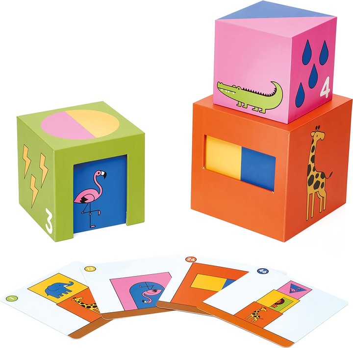 Actual product image Smart Games Peek A Zoo (English, German, Italian, French)