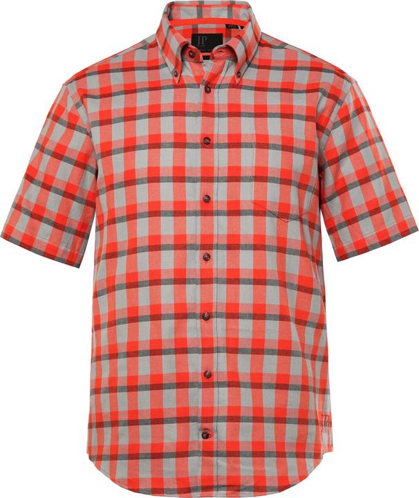Produktbild JP1880 JP 1880 Karohemd, Halbarm, Buttondown-Kragen, Modern Fit (XXL)