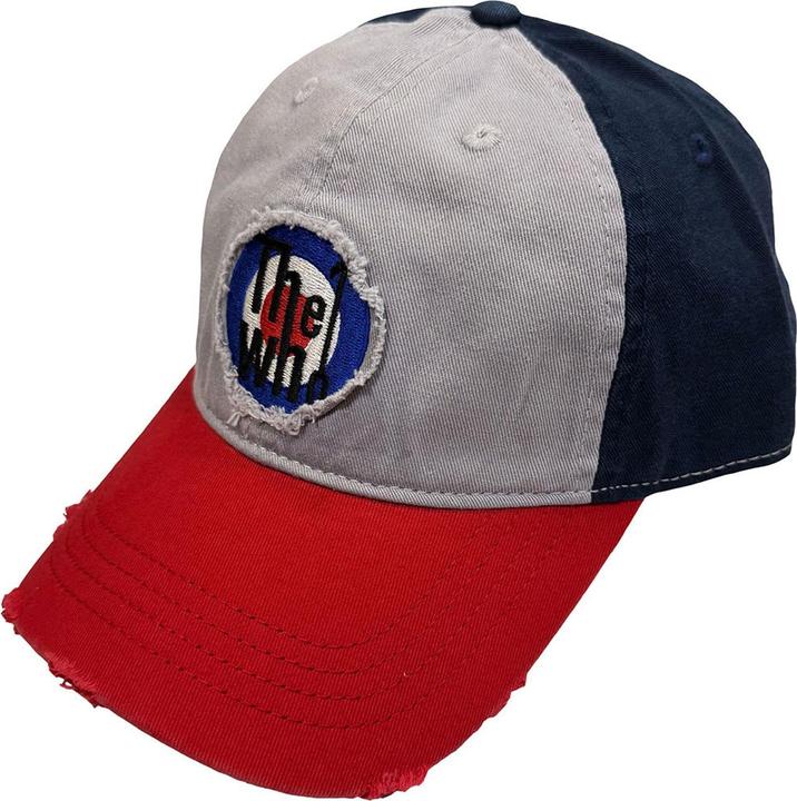 Dunkles Marineblau, Grau, Rot