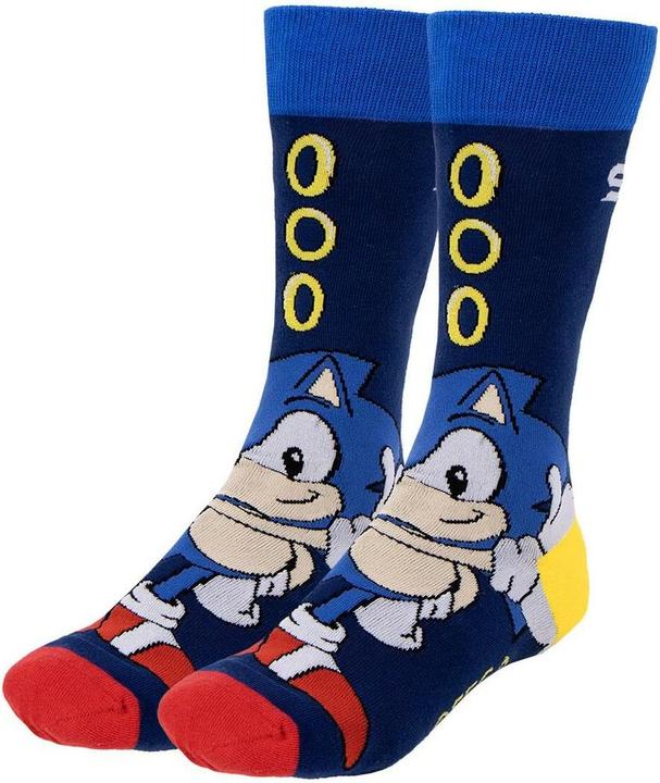 Productafbeelding Cerdá Sonic de Egel Sokken 3-Pak Sonic 35-41 (Set van 3, 35 - 41)