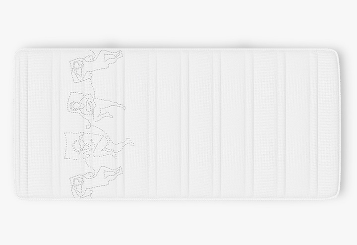 Image du produit happy Up (160 x 210 cm, Noyau de mousse)