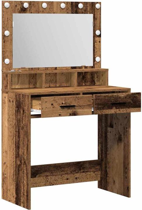 Reclaimed wood brown