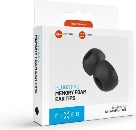 Fixed Plugs Pro for Apple AirPods Pro 3, 2 sets, size XS