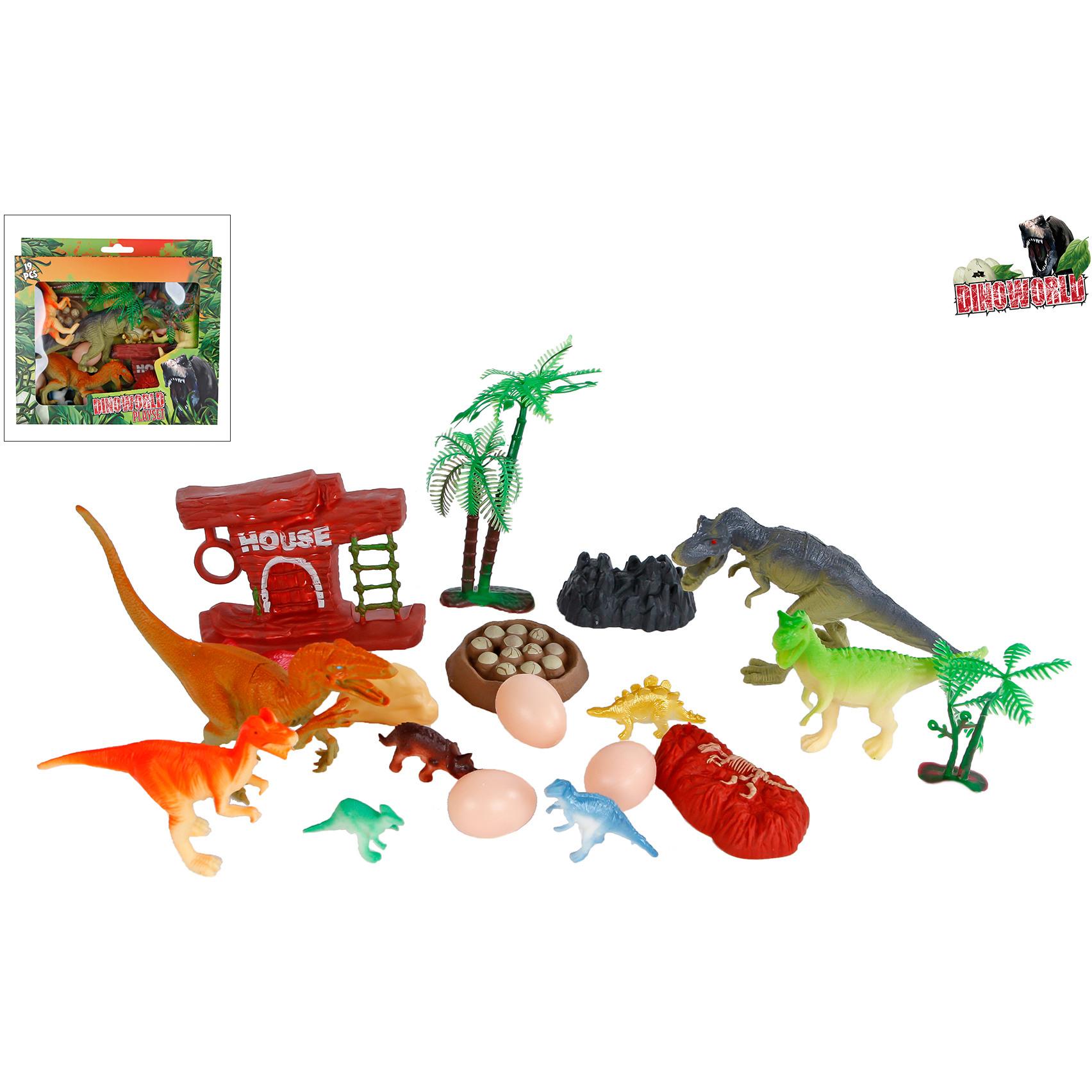 Roost Spielset Dino 570402 19-teilig