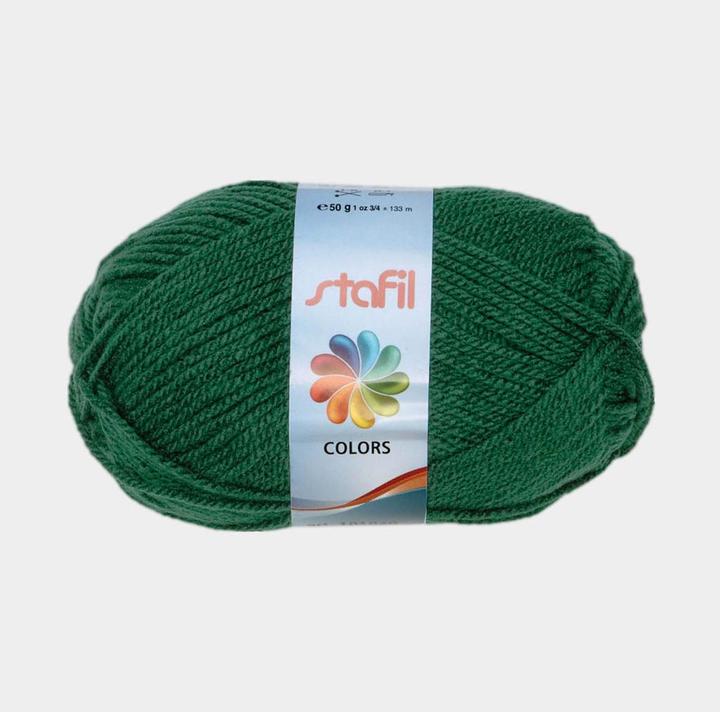 Image du produit Stafil Laine école 50gr vert sapin (133 m)