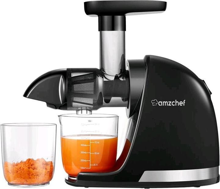 Amzchef 1501-BK-SM slow-running juicer (black)