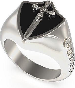 Guess Fashion steel ring for men South Elemeda JUMR04020JWSTBK - Circuit: 64 mm (64)