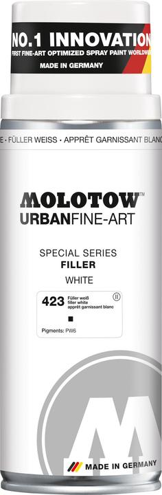 Image du produit Molotow Spray de peinture UFA Filler blanc 400ml (Transparent, 400 ml)