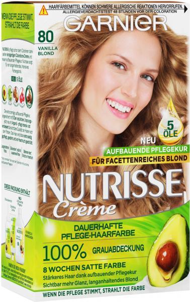 Aura Garnier Nutionse, 80 Biondo Vaniglia, Tintura per capelli