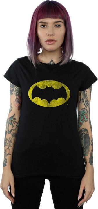 Produktbild Batman TV Serie Distressed Logo Baumwolle TShirt (M)