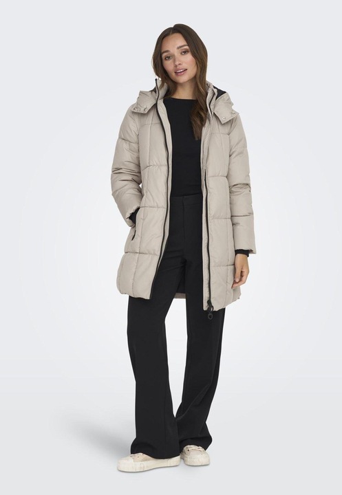 Immagine prodotto JdY Cappuccio Polsini a coste Cappotto Cappotto trapuntato (S)