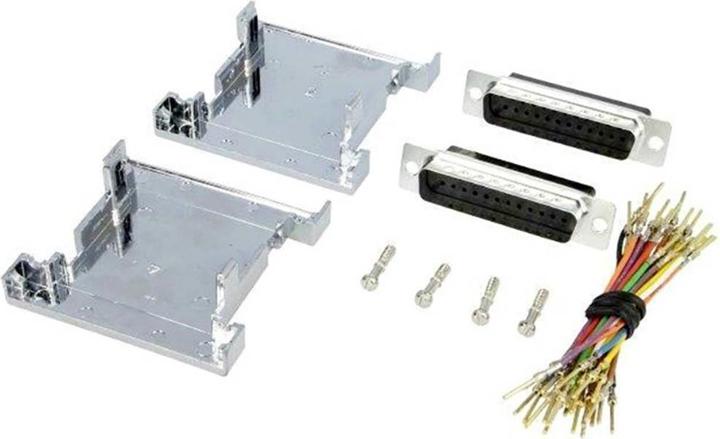 Actual product image Encitech GA-0909-MM-K D-SUB adapter D-SUB plug 9pol. - D-SUB plug 9pol.