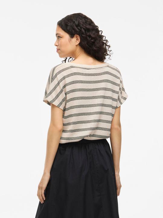 Actual product image Vila VIHERMINA V-Ausschnitt Oberteil mit kurzen Ärmeln (XL)
