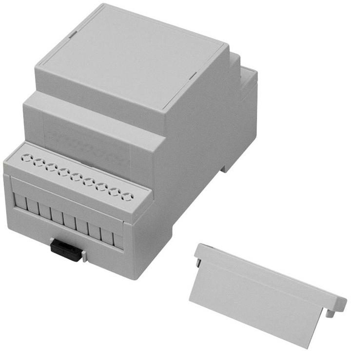 Actual product image Axxatronic Top-hat rail housing (Housing)