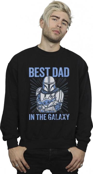 Image du produit Star Wars - Sweat MANDALORIAN BEST DAD GALAXY - Homme (XXL)
