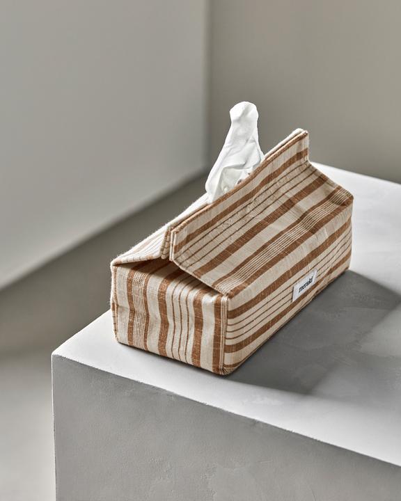 Actual product image Meraki Tissue box, MKTissue, Terracotta