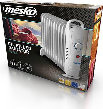 Produktbild Mesko MS7806 Elektrische Raumheizung Indoor Öl-Heizlüfter (1200 W)