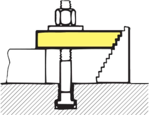 Actual product image Amf Step clamps