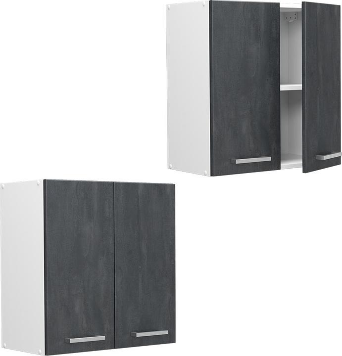 Bianco, Calcestruzzo nero, Nero