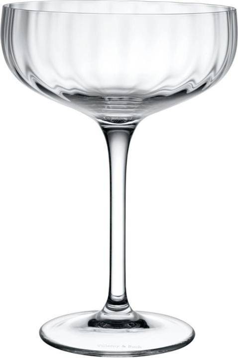 Villeroy & Boch Sekt-/Champagnerschale, Set 4tlg Rose Garden (12 cl, 4 Verres, Flûtes à champagne)