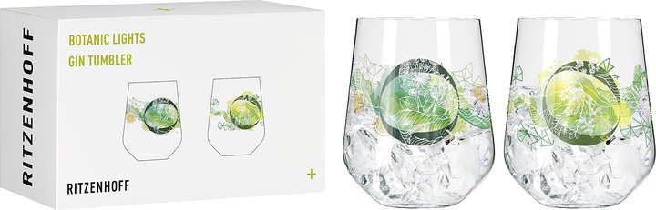 Image du produit Ritzenhoff Gin Tumbler #1#2 H.Zu.H22 2pcs (7.10 dl, 2 x, Verres à gin)