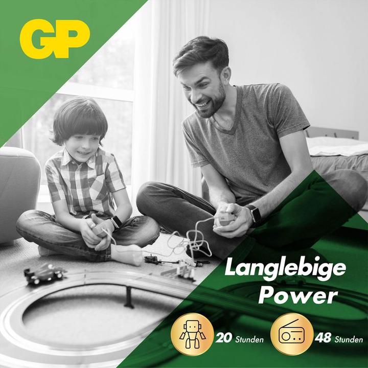 Produktbild GP Batteries 9 V Batterie Super Alkaline Batterien 9V, 8er (1 Stk., 9V Block)