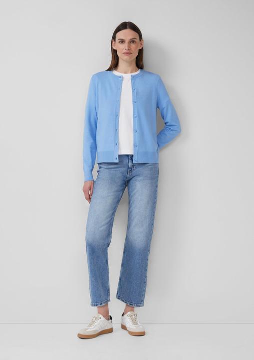 Produktbild s.Oliver Strickjacke Feinstrickcardigan aus Viskosemix (38)