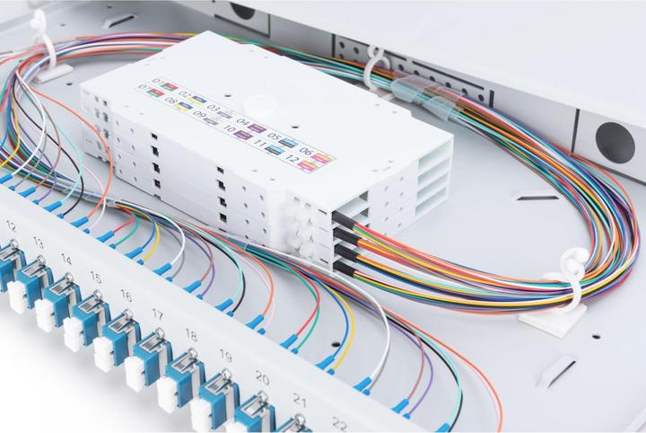 Actual product image Digitus Fiber Optic Splice Box, Equipped, LC, OS2