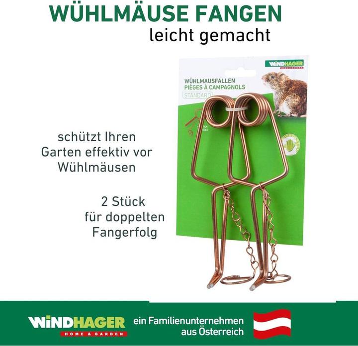 Produktbild Windhager Wühlmausfallen