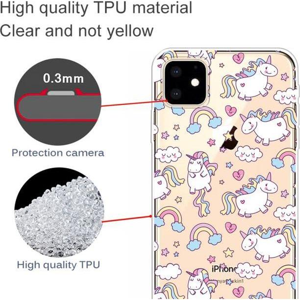 Thumbnail - MU Style Softcase Image Plastik Series (Apple iPhone 11), Smartphone Hülle, Mehrfarbig