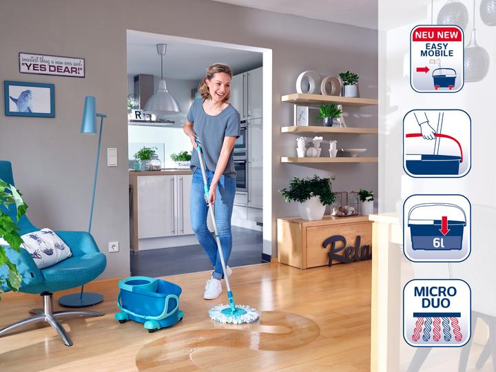 Image du produit Leifheit Kit CLEAN TWIST Disc Mop Ergo mobile (1 pcs)