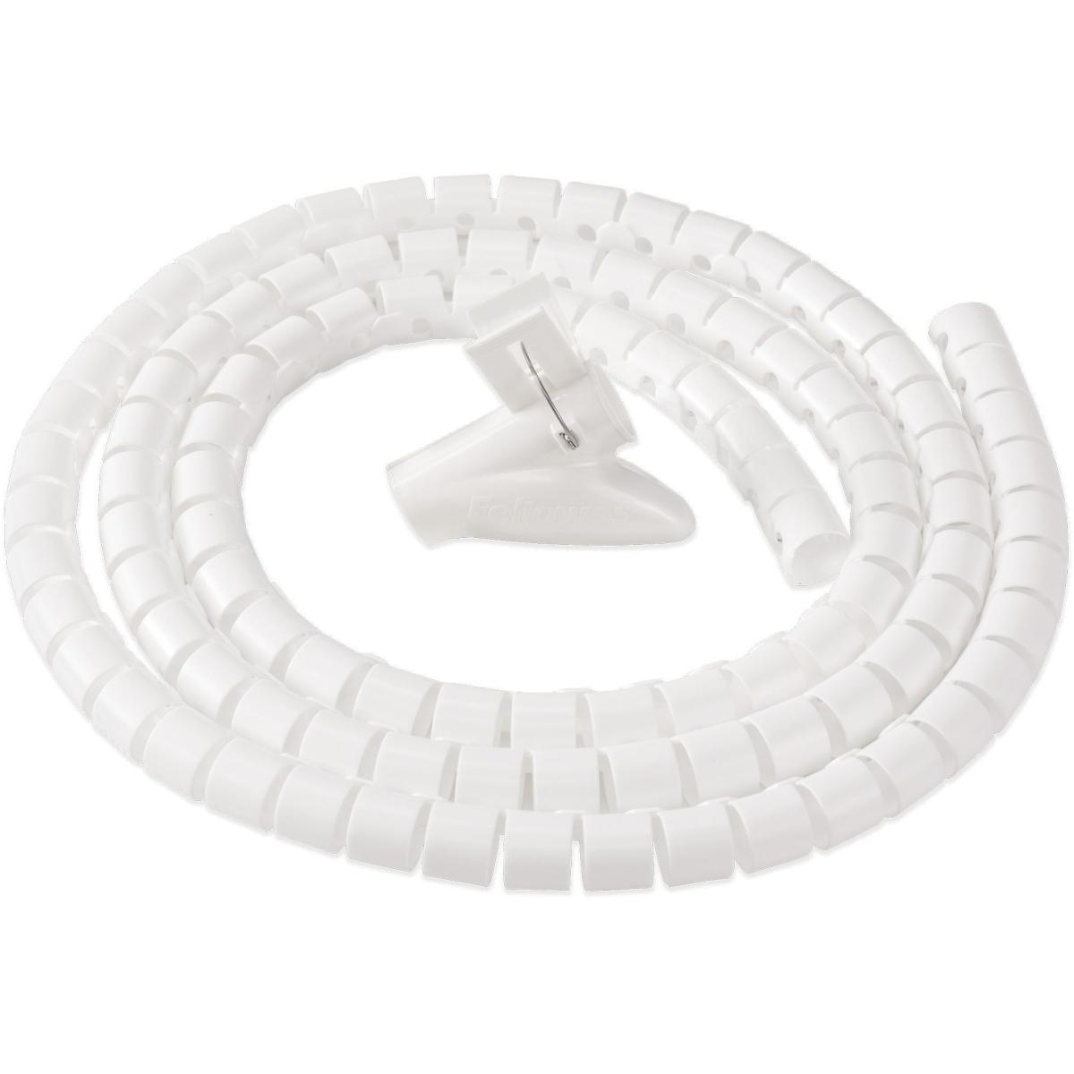 Thumbnail - Fellowes, Kabelbinder, Kabelbündler Cable Zip, weiss, Länge: 2,0 m Kabelführungs- und Schutzsystem, Durchmesser: 20 mm (...