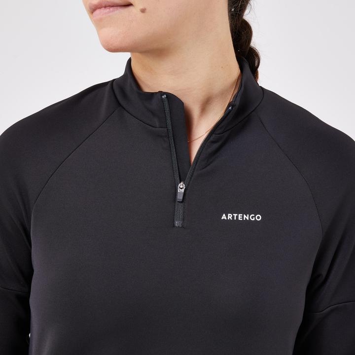 Immagine prodotto Artengo Camicia da donna a maniche lunghe Tennis - TTS ML TH Ladies nero (44)